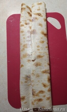 Приготовление рецепта Филе рыбы запеченное в лаваше шаг 9