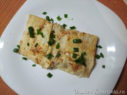 Приготовление рецепта Филе рыбы запеченное в лаваше шаг 13