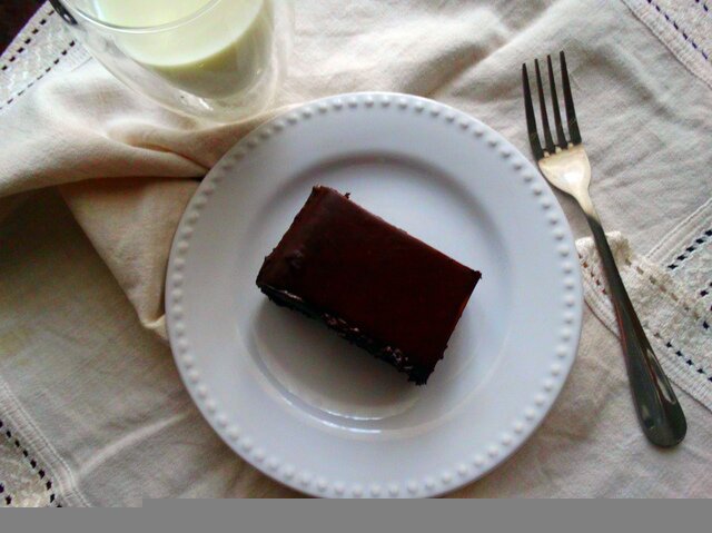 Рецепт кофейного пирога с ганашем