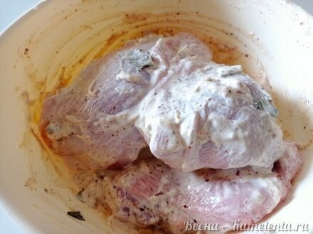 Приготовление рецепта Простой маринад для мяса шаг 3