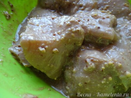 Приготовление рецепта Тёплый салат с курицей и баклажанами шаг 2