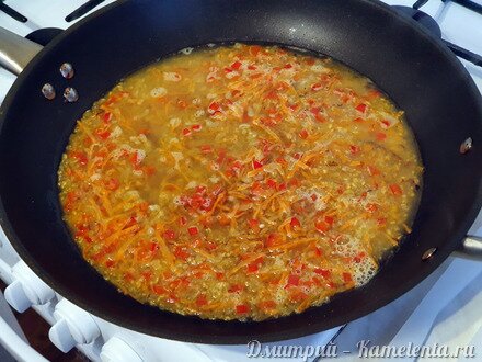 Приготовление рецепта Булгур с овощами шаг 6