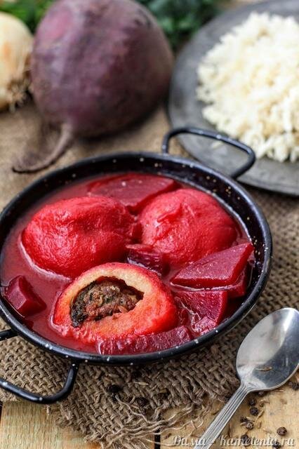 Рецепт свекольного кубэ /Kube selek/ קובה סלק