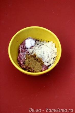 Приготовление рецепта Свекольный кубэ/Kube selek/קובה סלק шаг 3