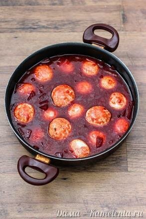 Приготовление рецепта Свекольный кубэ/Kube selek/קובה סלק шаг 6