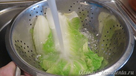 Приготовление рецепта Голубцы из пекинской капусты шаг 6