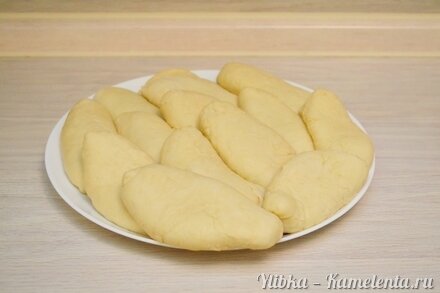 Приготовление рецепта Жареные пирожки с джемом шаг 10