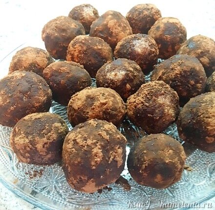 Приготовление рецепта Пирожное картошка из сушки шаг 10