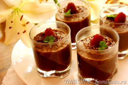 Приготовление рецепта Шоколадно-малиновый десерт шаг 11