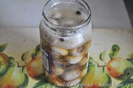 Приготовление рецепта Маринованные шампиньоны шаг 7
