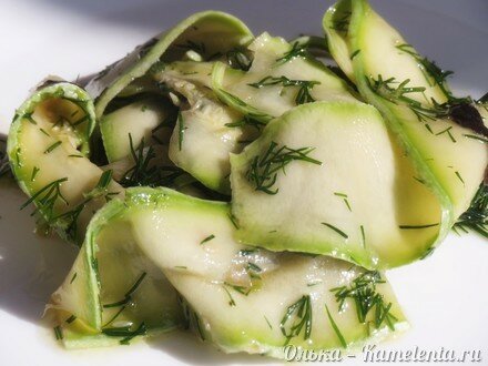 Приготовление рецепта Быстрые маринованные кабачки шаг 7