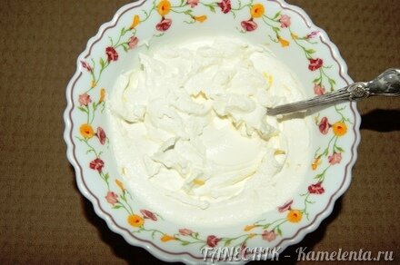 Приготовление рецепта Шпинатный рулет с красной рыбой шаг 6