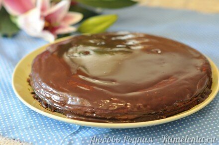 Приготовление рецепта Супершоколадный сумасшедший торт шаг 6