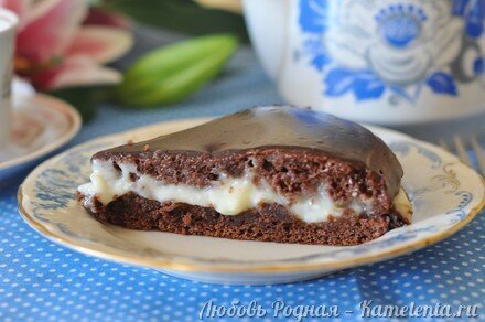 Приготовление рецепта Супершоколадный сумасшедший торт шаг 7