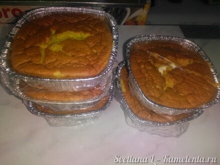 Приготовление рецепта Пирожное новогоднее шаг 12