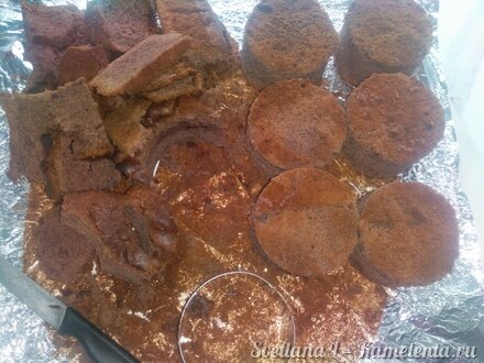 Приготовление рецепта Пирожное &quot;Ксения&quot; шаг 10