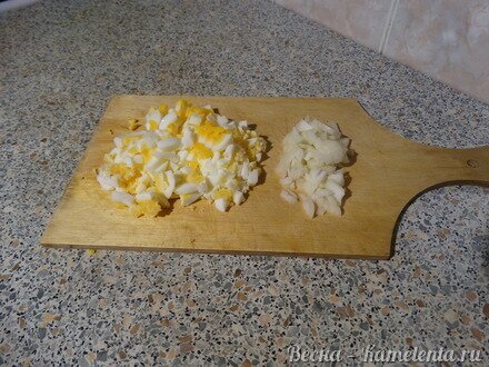 Приготовление рецепта Фаршированный батон шаг 6