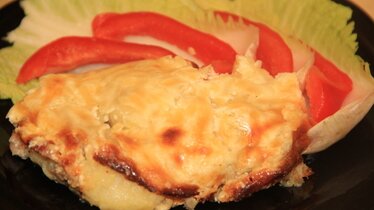 Рецепт Запеканка с фаршем и картофельным пюре