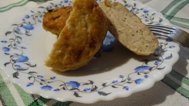 Рецепт Куриные биточки с овсяными хлопьями