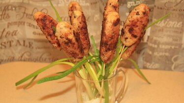 Рецепт Котлетки "Камыши"