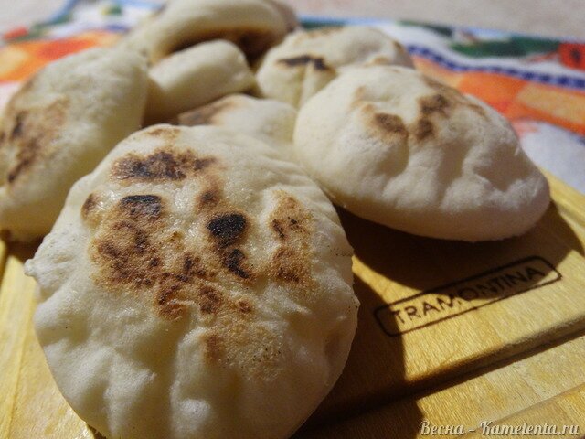 Рецепт мини лепёшек на сковороде