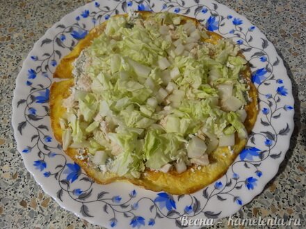 Приготовление рецепта Диетический торт-закуска шаг 12