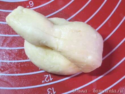 Приготовление рецепта Творожные булочки &quot;Зайчики&quot; шаг 10