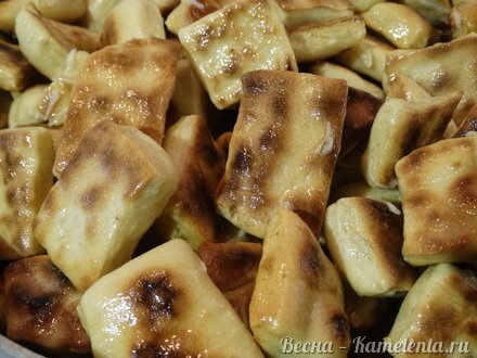 Приготовление рецепта Чесночные пышки шаг 16