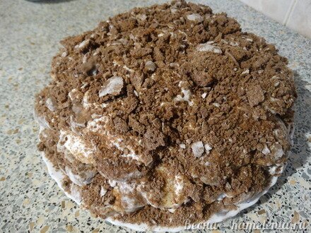 Приготовление рецепта Торт из пряников шаг 10