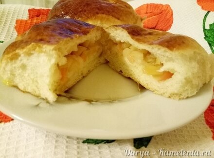 Приготовление рецепта Булочки на кефире шаг 12