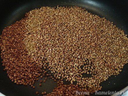 Приготовление рецепта Шоколадный кекс с апельсиновой цедрой и гречкой шаг 2