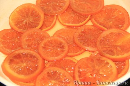 Приготовление рецепта Карамелизированные апельсины шаг 5