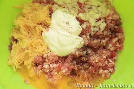 Приготовление рецепта Трехцветные котлеты в духовке шаг 3