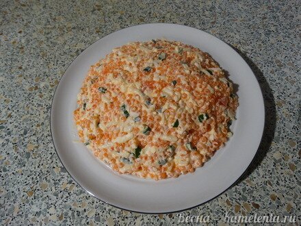 Приготовление рецепта Салат &quot; ложная икорка &quot; шаг 4