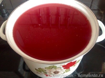 Приготовление рецепта Клюквенный морс &quot; Витаминчик&quot; шаг 5
